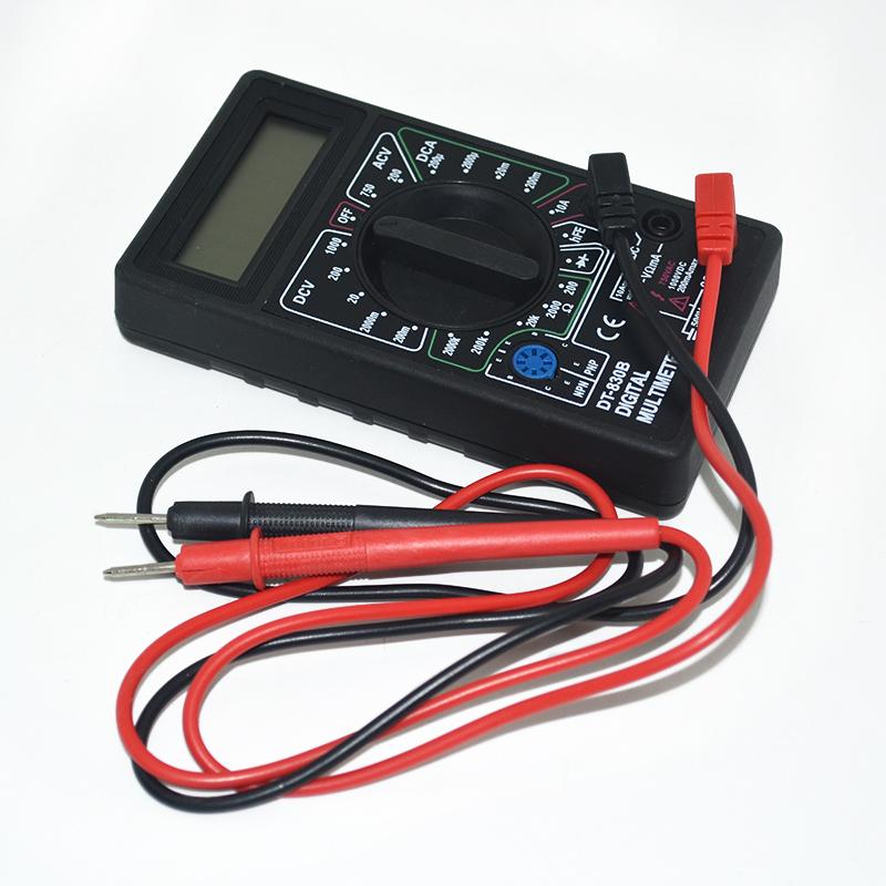 LCD Digital Multimeter VoltMeter Ammeter AC DCOHMTester Checker